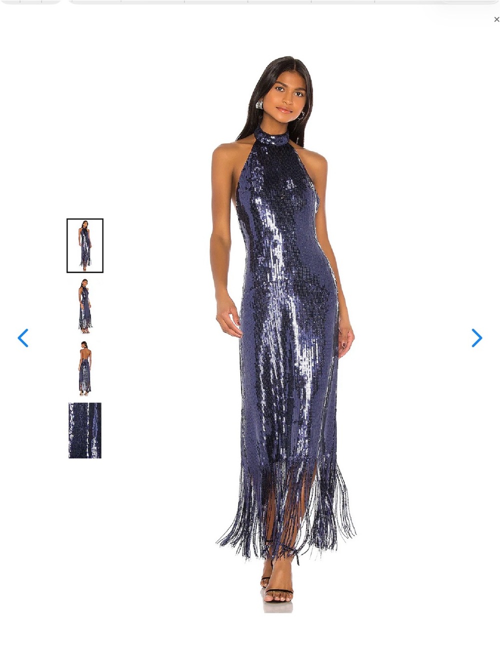 House of Harlow 1960 Deep Purple Dress